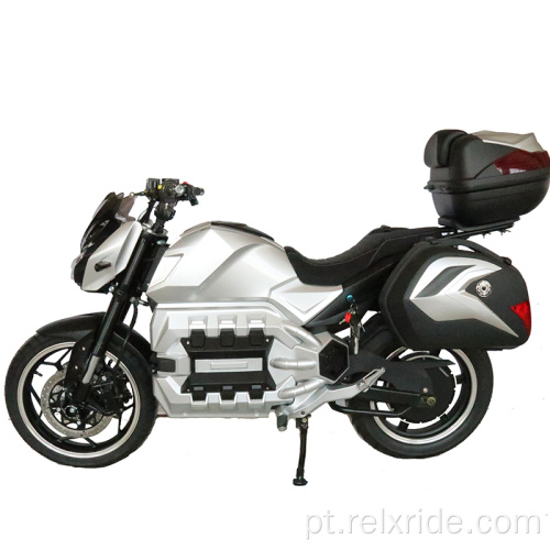 motocicleta nua de motor elétrico de corrida de longa distância